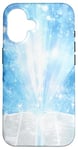 iPhone 16 Catholicism Open Bible Rays Spiritual Divine Case