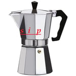 6 CUP Espresso Stove Top Coffee Maker - Continental Moka Percolator Pot 