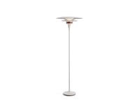 Diablo Gulvlampe Ø50 Matt White/Rosé Silver - Belid