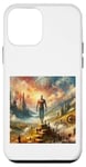 Coque pour iPhone 12 mini Leonardo Da Vinci Homme Femme