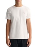 GANT Mens Shield Short Sleeve T-Shirt - White 110 - S