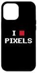 Coque pour iPhone 14 Plus Retro Gamer - I Love Pixels - Pixel Art