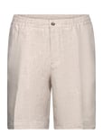 J. Lindeberg Baron Linen Shorts Beige