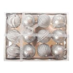 DGA - Christmas Ornamets Balls - Silver (24701015)