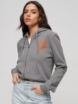 Superdry Athletic Essential Crop Zip Hoodie