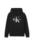 Calvin Klein Core Monologo Hoodie J30j320934 Homme Sweat à capuche, Noir (Ck Black), M