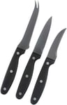 Couteaux Lot - Set de 3 Knife en Acier Inoxydable, Alpina