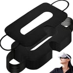 Lot de 50/100 coussinets de universels 3D VR - Jetables - Non tissés - Respirants - Pour tous les casques de réalité virtuelle