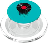 Vinyl Record Music Lover Vinyl DJ Classic Music Vinyl Art PopSockets PopGrip pour MagSafe