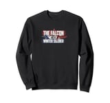 Marvel The Falcon And The Winter Soldier Silhouettes Logo Sweatshirt