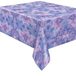 Unique- Nappe en Plastique-2,13 m x 1,37 m-Fête Galaxie Violette-1 Pièce (Lot de 1), Festif, 26143, Multicolour, XL