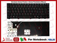 Clavier Portable ASUS A8H A8JC W3J F8SP X80H (NOIR)