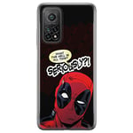 ERT GROUP Coque de téléphone Portable pour Xiaomi Redmi Note 11T 5G/11S 5G/POCO M4 Pro 5G Original et sous Licence Officielle Marvel Motif Deadpool 010, Coque en TPU