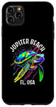 iPhone 11 Pro Max Jupiter Beach Florida USA Abstract Turtle Design Case