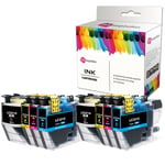 8 Ink Cartridge Fits Brother Lc3217 Lc3219 Xl Mfc-5330dw Mfc-j5335dw Mfc-j5730dw