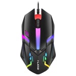 RGB LED Gaming Mouse Optical USB Wired for Desktop PC Laptop 1000 DPI UK