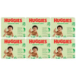 Huggies Natural Care Baby Wipes with Skin Loving Natural Fibres & Aloe Vera