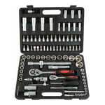 Mallette à Outils 94 pcs - Acier au Chrome-Vanadium - Coffret de Réparation