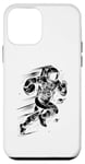 Coque pour iPhone 12 mini Astronaute Football Joueur Footballeur Sports