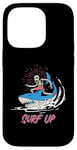 iPhone 14 Pro Surf Up Skeleton Surfer Case