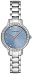 Emporio Armani Cleo WoMens Silver Watch AR11585 Stainless Steel (archived) - One Size