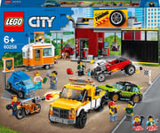 LEGO City Nitro Wheels 60258 Bilverkstad Flerfärgad