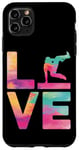 iPhone 11 Pro Max Parkour Free Running Traceur Watercolor Girl Love Case