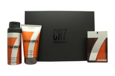 CRISTIANO RONALDO CR7 FEARLESS GIFT SET 100ML EDT + 150ML S/G + 150ML BODY SPRAY