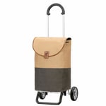 Andersen Shopper Scala Plus Priya chariot à provisions 54 cm beige (133-204-40)