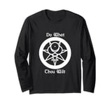 Do What Thou Wilt Thelema Crowley Mark of the Beast 666 Long Sleeve T-Shirt