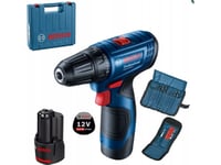 Bosch Drillbor 12V 30/14Nm 2X2,0Ah Li-Ion Koffert Gsr 120-Li + Tilbehør 23Stk.