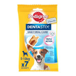 Pedigree DentaStix Daily Oral Care – Bâtonnets à mâcher pour petit chien – Pour une bonne hygiène bucco-dentaire – 10 sachets de 7 sticks