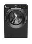 Hoover H-Wash 500 Hw 414Ambcb 14Kg Load, 1400 Spin Washing Machine, Wifi Connectivity - Black - A Rated