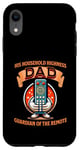 Coque pour iPhone XR Papa Guardian Of The Remote s Funny Father's