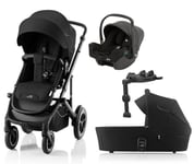 Britax Smile 5Z duovagn + Joie I-Snug 2 babyskydd + isofixbas LX 2