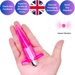 Vibrating Anal Beads Butt Plug Bullet Vibrator G-Spot Sex Toys for Men Women