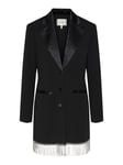 Yasjessi LS Long Blazer - Black