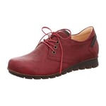 Think! Femme Tannage sans Chrome, Durable Chaussures Basses à Lacets, 5030 Rosso Combi, 41 EU