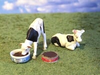 HLT, 2 gamelles pour animaux - En miniature, échelle 1/32, FB052