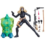 Marvel Hasbro Legends Series: Yelena Belova Black Widow des Bandes dessinées Classiques, Figurine articulée de 15 cm