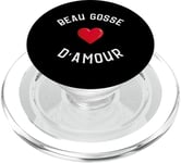 Beau gosse d'amour Cadeau homme fête de l'amour PopSockets PopGrip pour MagSafe