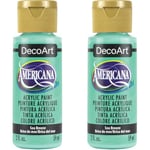 Deco Art Americana Acrylic Multi-Purpose Paint, Sea Breeze,Green,59 ml (Pack of 2)