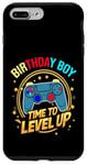 Coque pour iPhone 7 Plus/8 Plus Jeu vidéo Level Up Birthday Boy