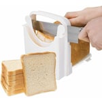 Vuszr - Trancheuse à Pain Pliable Épaisseurs Machine à Trancher Les Toasts Coupe-Pain Réglable à 3 Épaisseurs pour Pain Gâteaux Bagels Gadgets de