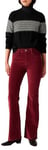 Levi's Women's 726 Hr Flare Pants, Windsor Wine, 26W x 32L