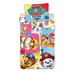 Paw Patrol Toddler Size Duvet Cover Set 100 x 135 cm 100% COTTON Chase Skye