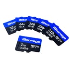 iStorage microSD card | 3 pack | 1TB MicroSDXC UHS-III Class 10