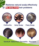 Anti Dandruff Folliculitis Shampoo, Seborrheic Dermatitis Treatment, Scalp Relie