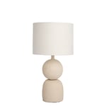 Watt & Veke Cia bordslampa nude/vit