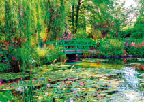 Nathan - Puzzle 1500 pièces - Les jardins de Claude Monet, Giverny - Adultes et enfants dès 14 ans - Puzzle de qualité supérieure - Collection Évasion - 87800